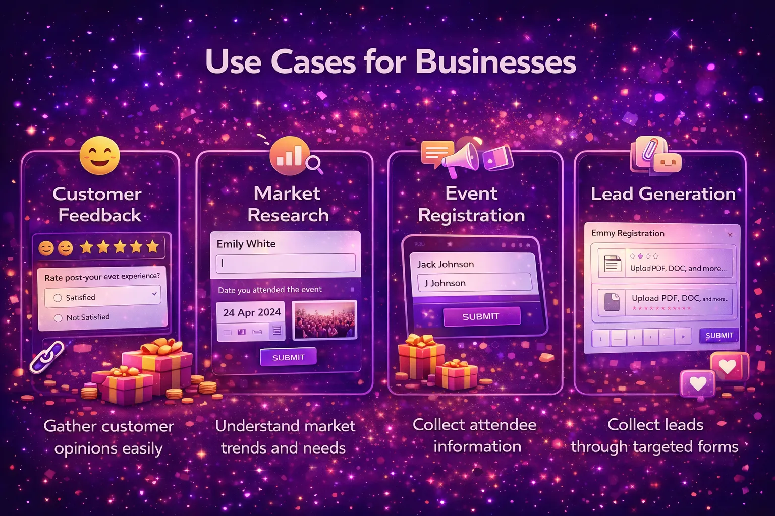 Survey form use case