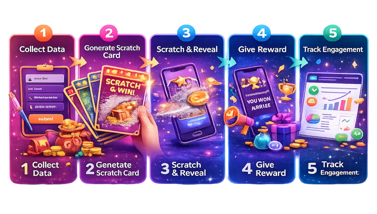 How scratch card works